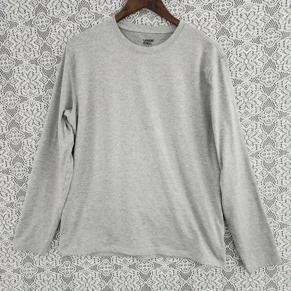 Lands' End Other - Lands' End Crew neck Long sleeve Pull over Shirt Men's M